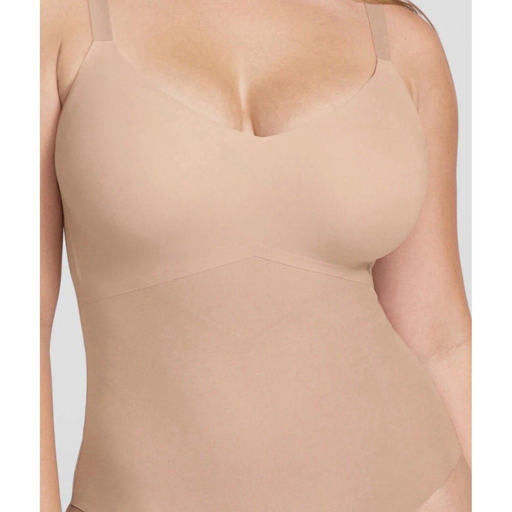 New Honeylove Liftwear Cami Bodysuit Sand Size Medium $99 - Picture 4 of 5